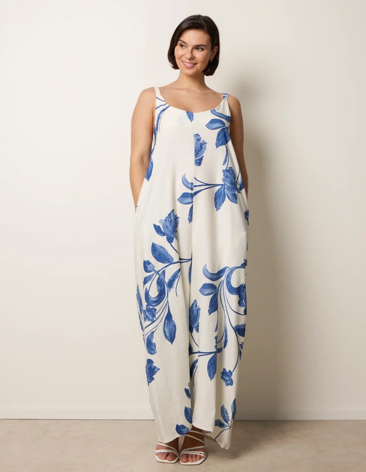 ivory/blue