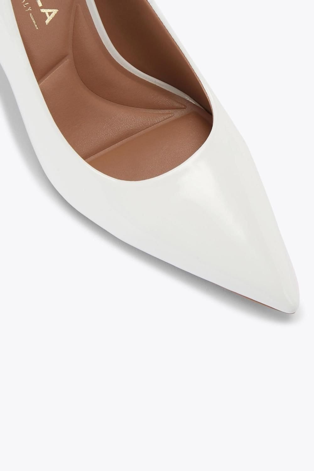 Carvela Carvela Women's 'Incanto Court' Patent Heels in White - 4