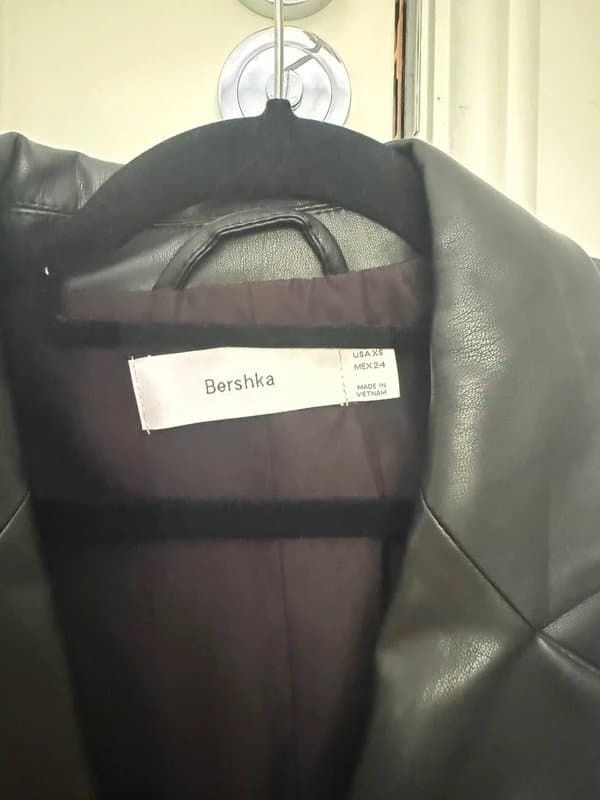 Bershka Bershka - Leather look blazer XS