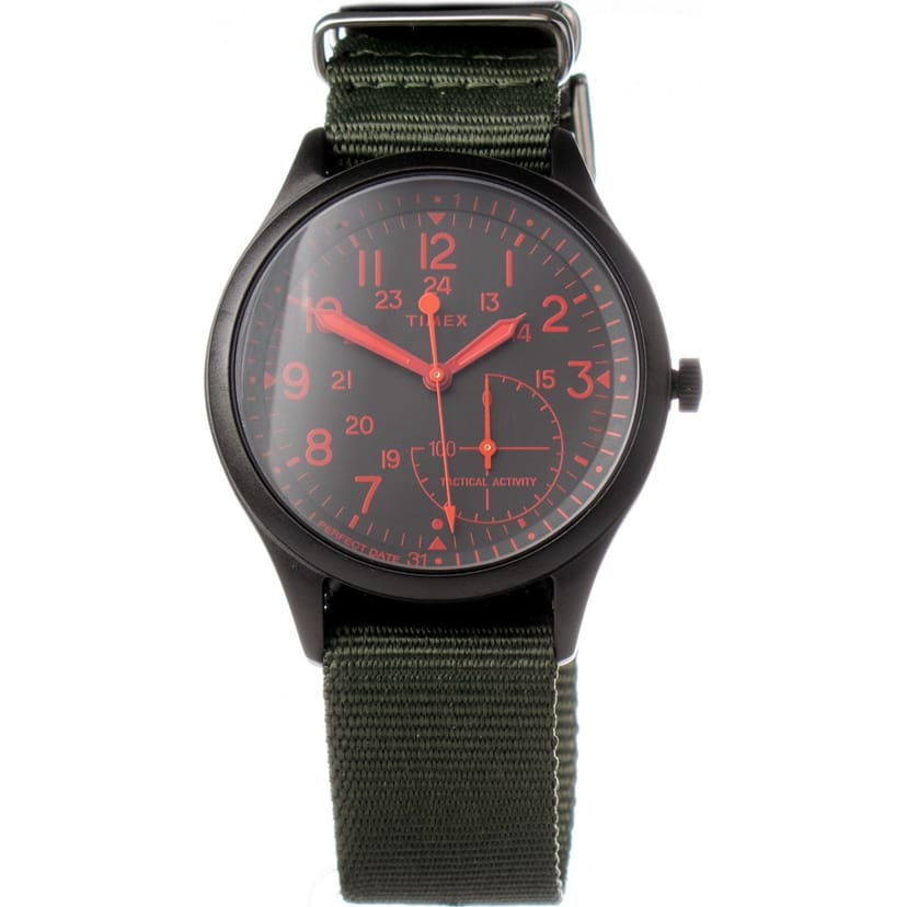 Timex Timex Men's TW2V11000LG 41mm Quartz Watch in Green - 1