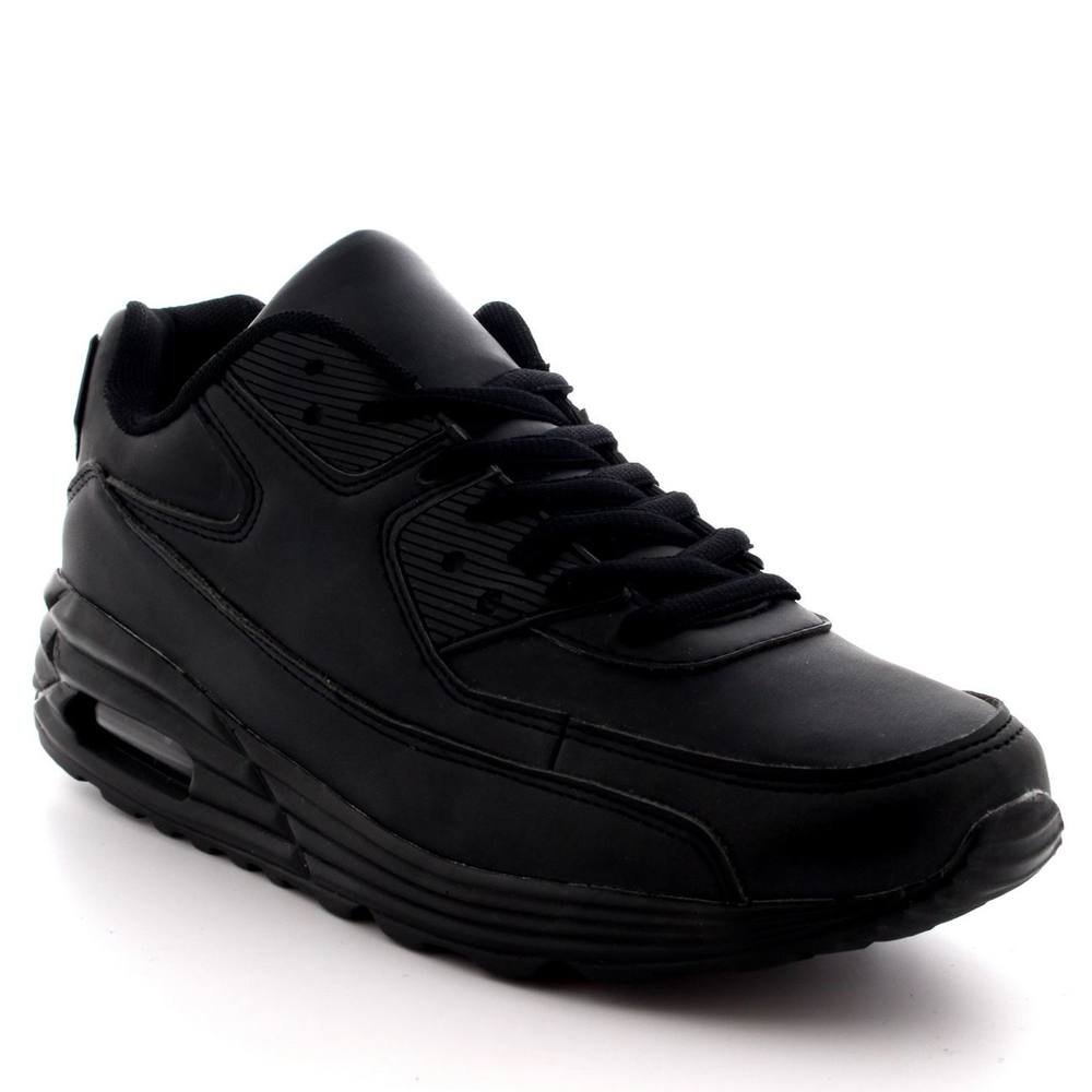 Viva VIVA Get Fit Men's Air Bubble Sport Running Shoes, Lightweight Trainer in Black - 2