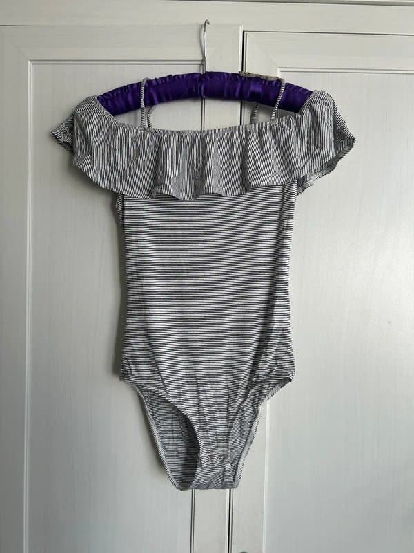 Topshop TopShop frill bodysuit 10