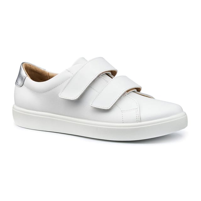 Hotter Hotter Women's Extra Wide 'Wave' Trainers in White - 2