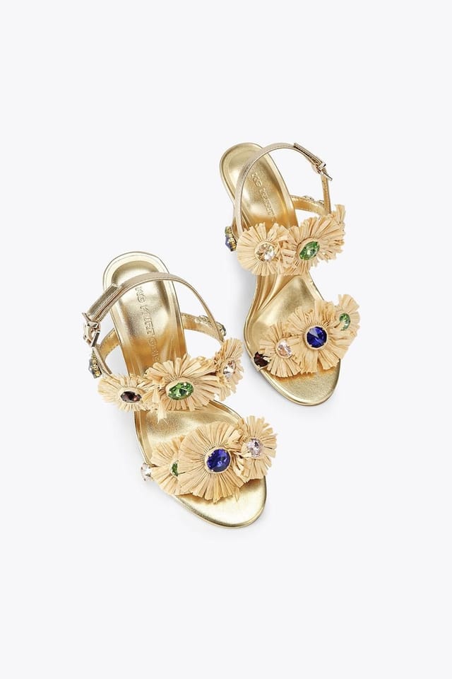 KG Kurt Geiger KG Kurt Geiger Women's 'Roxie Heel' Heels in Gold - 2