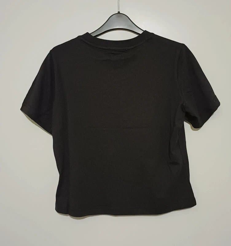 Never Fully Dressed Never Fully Dressed Black Lucky Baby Fitted T-shirt - size L (14/16)
