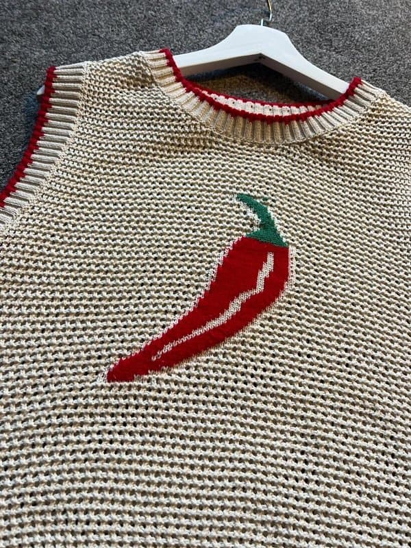 ASOS Chilli design knitted sweater vest