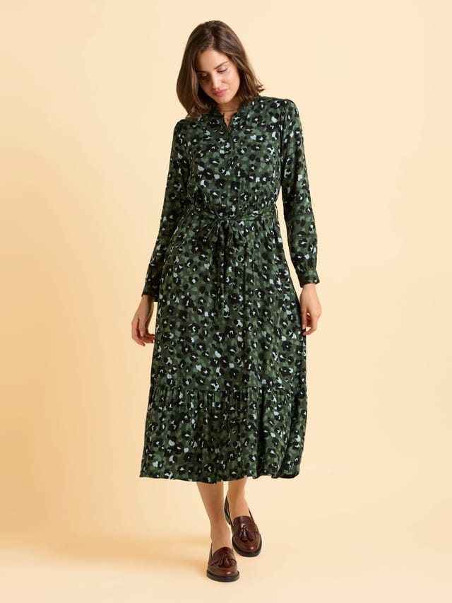 Brakeburn Brakeburn Women's Luna Dress in Green - 2