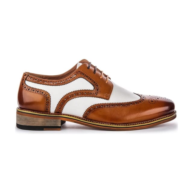 JUSTINREESS ENGLAND JUSTINREESS ENGLAND Men's 'Kai 2' Leather Shoes in Brown - 2