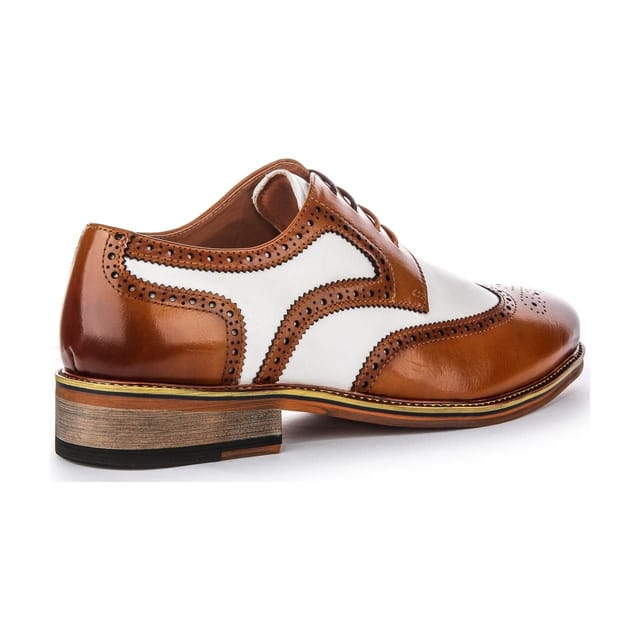 JUSTINREESS ENGLAND JUSTINREESS ENGLAND Men's 'Kai 2' Leather Shoes in Brown - 3