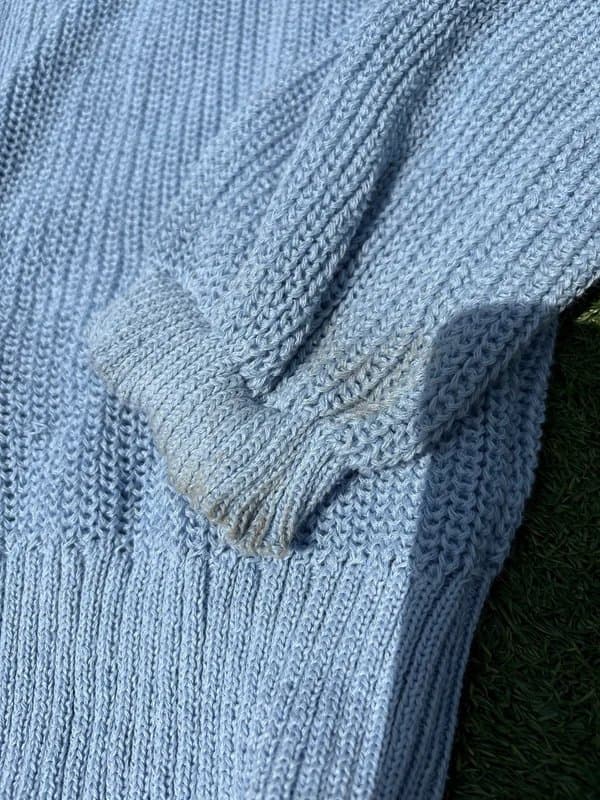 ASOS Design Knitted blue cardigan