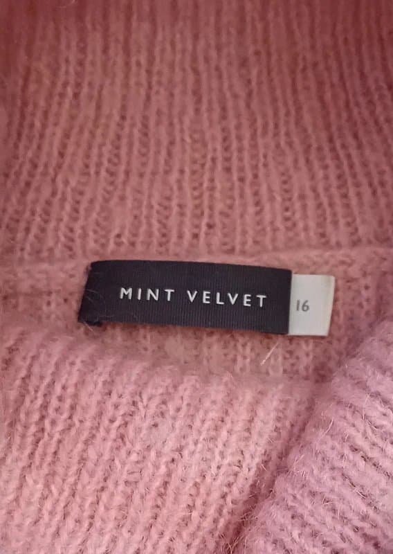 Mint Velvet Mint Velvet Turtleneck Wool/Mohair Blend Jumper- size 16