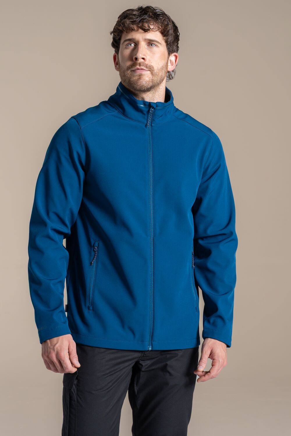 Craghoppers Craghoppers Men's Expert Basecamp II Softshell Jacket in Mid Blue - 3