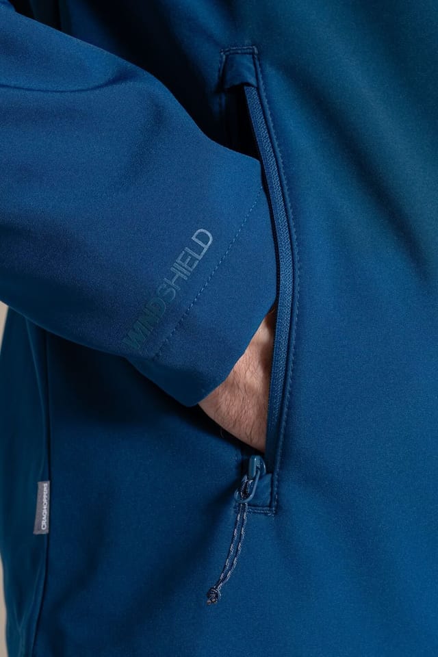 Craghoppers Craghoppers Men's Expert Basecamp II Softshell Jacket in Mid Blue - 3