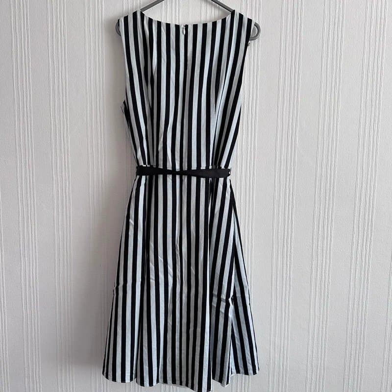 F&F F&F spring linen and viscose midi dress uk 12