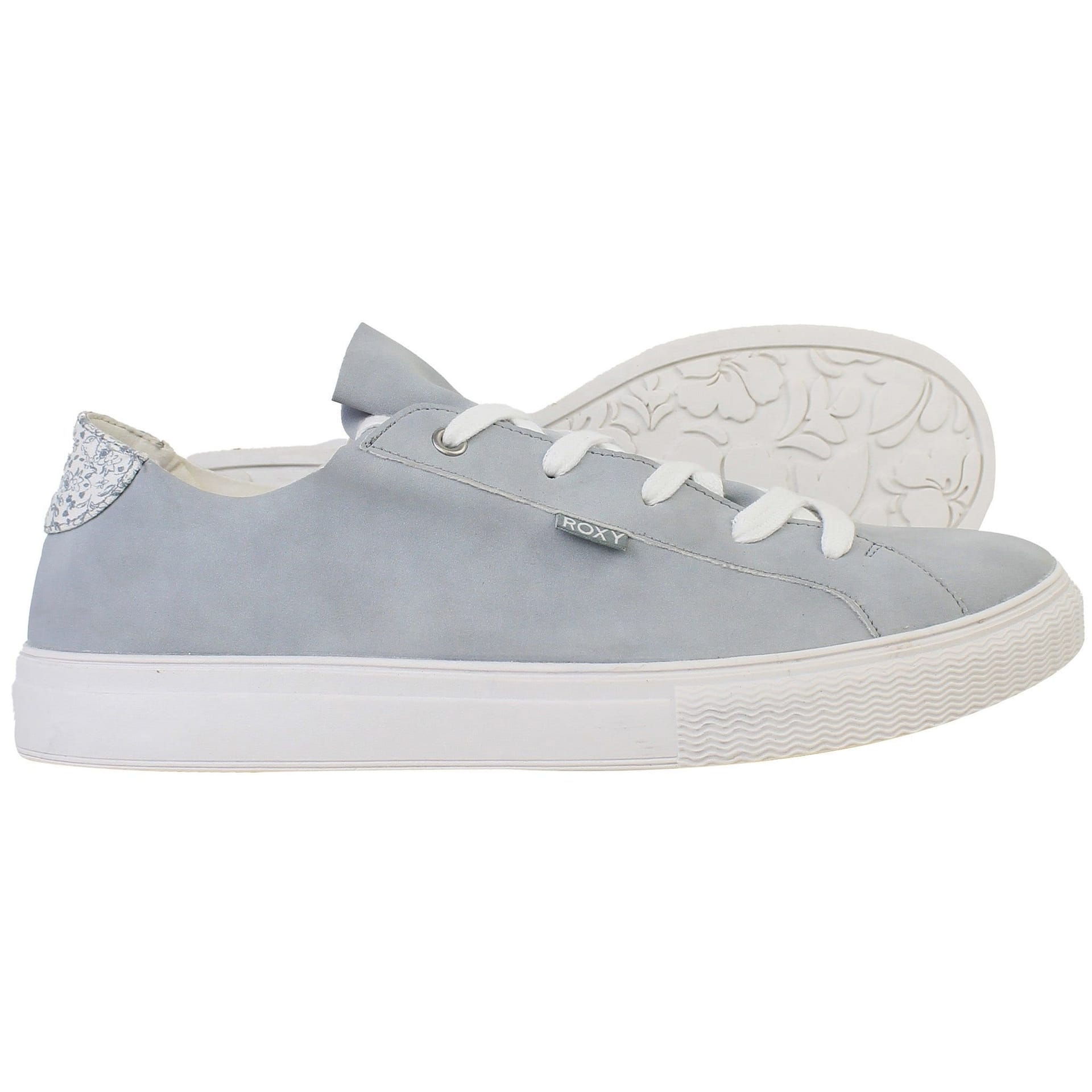 Roxy Roxy Women's Coral Tides Light Blue Plimsolls - 4