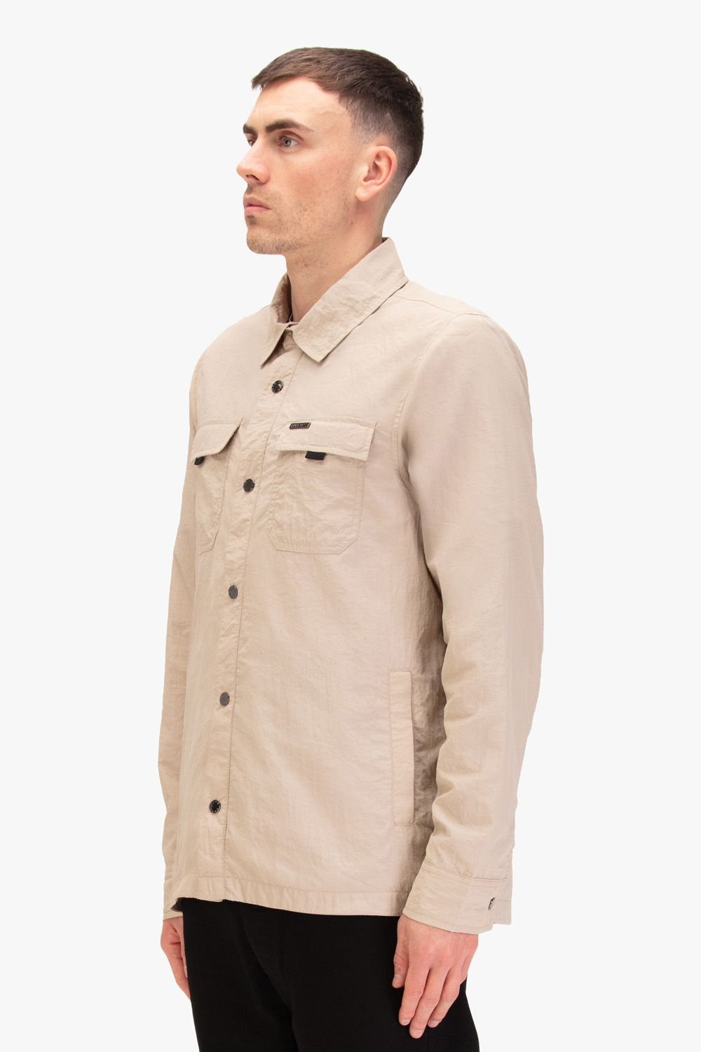 Luke 1977 Luke 1977 Men's Seattle Shacket in Ecru - 3