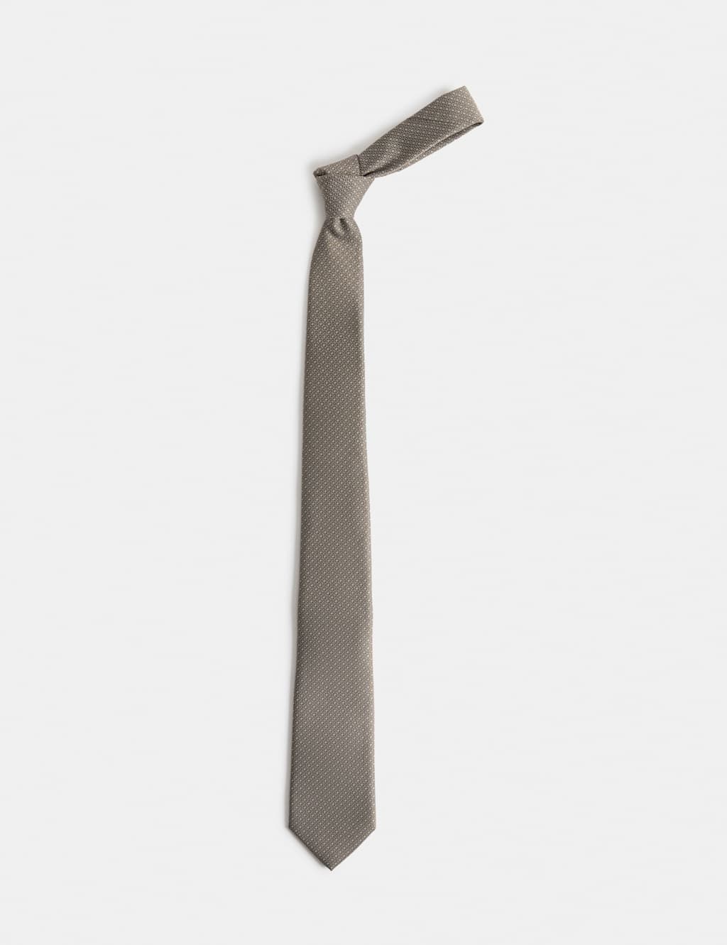 Marks & Spencer M&S Geometric Tie Neutral
