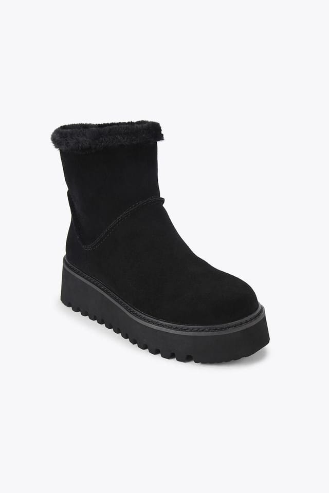 Carvela Carvela Women's 'Inverno Cosy' Suede Boots in Black - 2