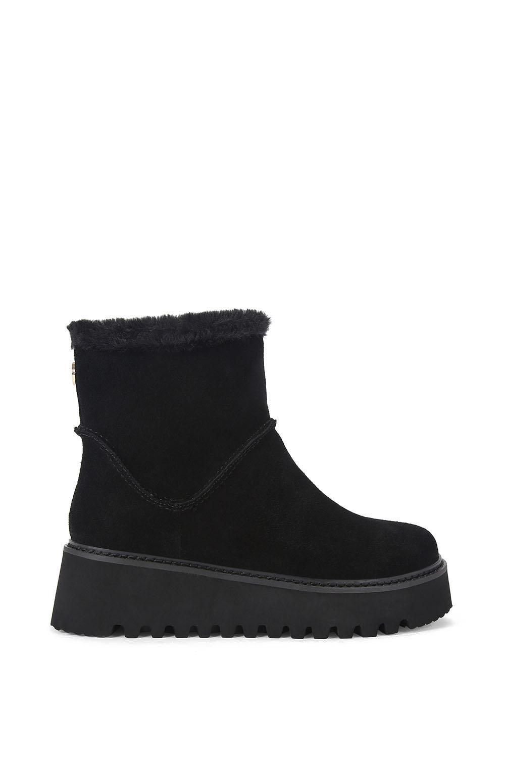 Carvela Carvela Women's 'Inverno Cosy' Suede Boots in Black - 3