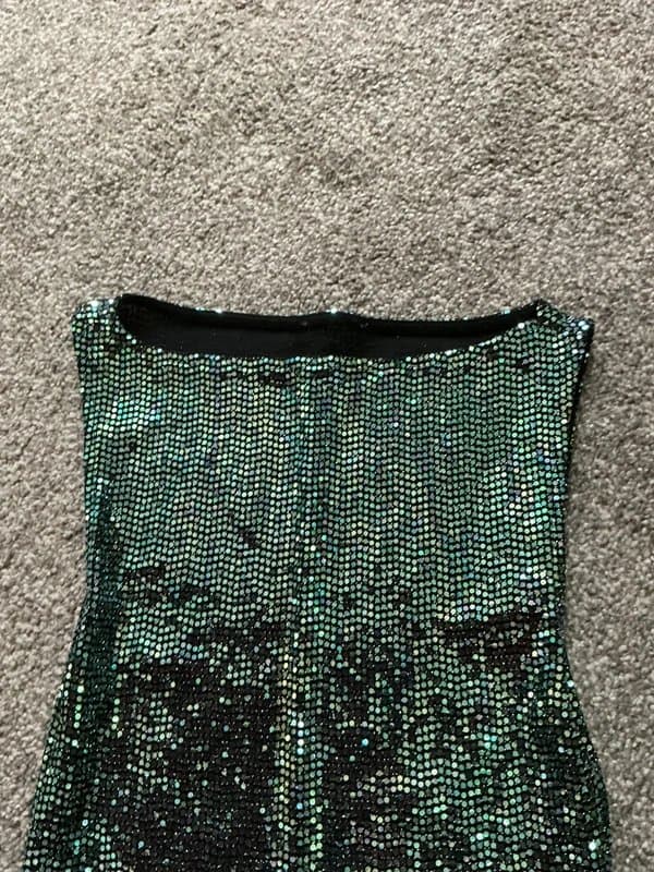 Bershka Sequinned top