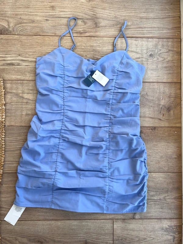 Abercrombie & Fitch Abercrombie&Fitch new with tags blue mini summer dress L