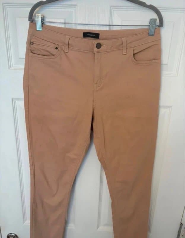 Autograph Autograph marks and Spencer’s blush pink spring summer jean size 14