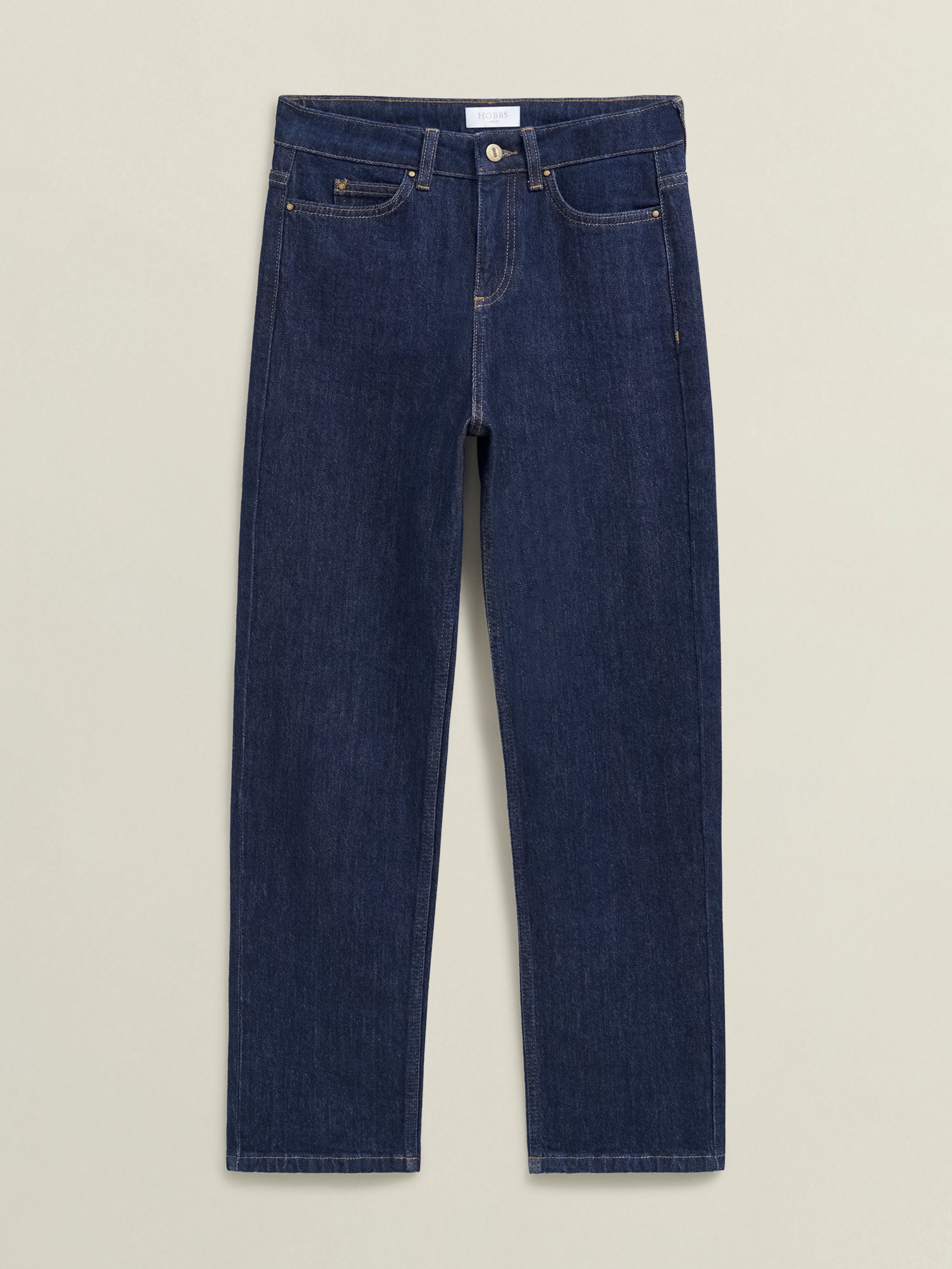 Hobbs London Hobbs London Women's Shea Straight Leg Jean in Dark Navy - 2