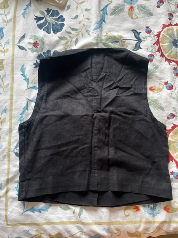 New Look Linen Look Waistcoat