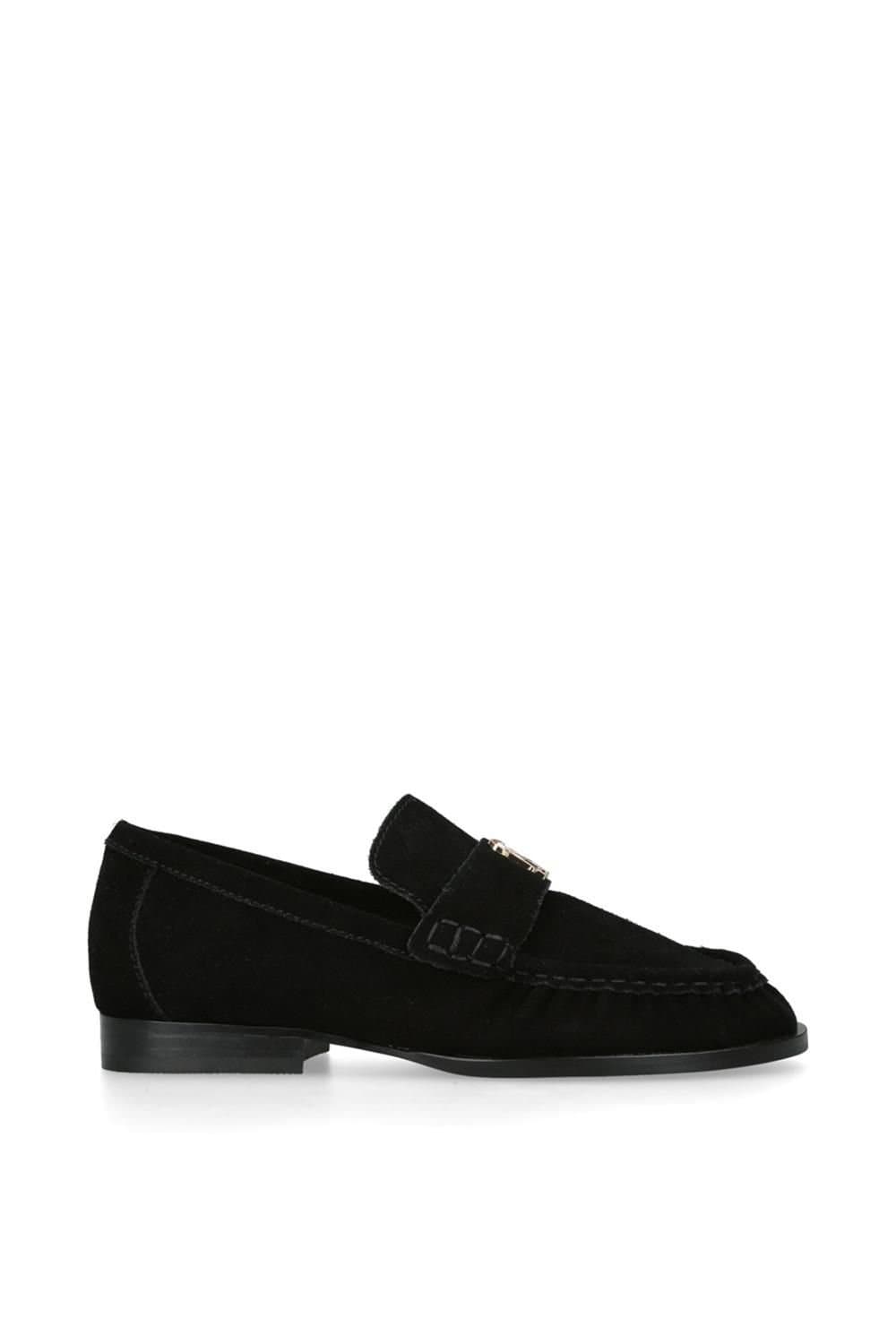 Steve Madden STEVE MADDEN Women's 'Morgen Black Suede' Suede Flats