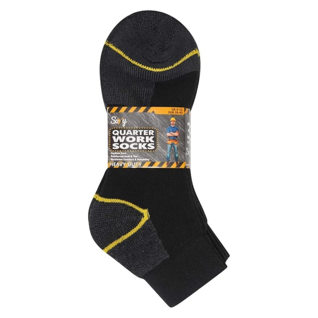 Public Dealz Public Dealz Men's Heavy Duty Socks (Pack of 12) - 2