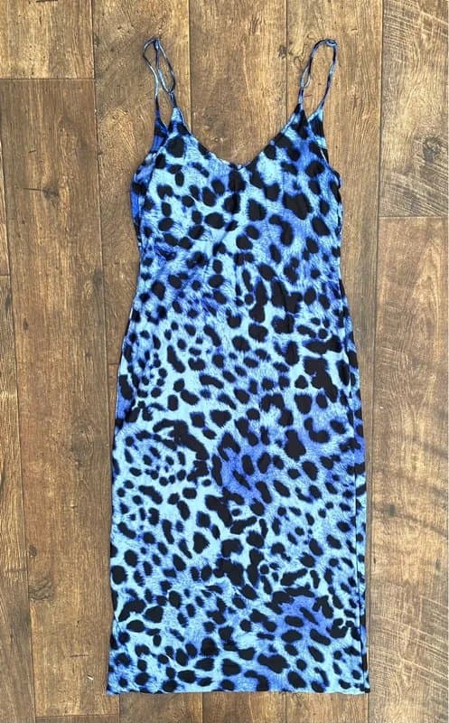 Dancing Leopard SoldOut!Dancing Leopard Dress Holiday Shopping Sightseeing Hen Birthday Cruise Brunch Statement