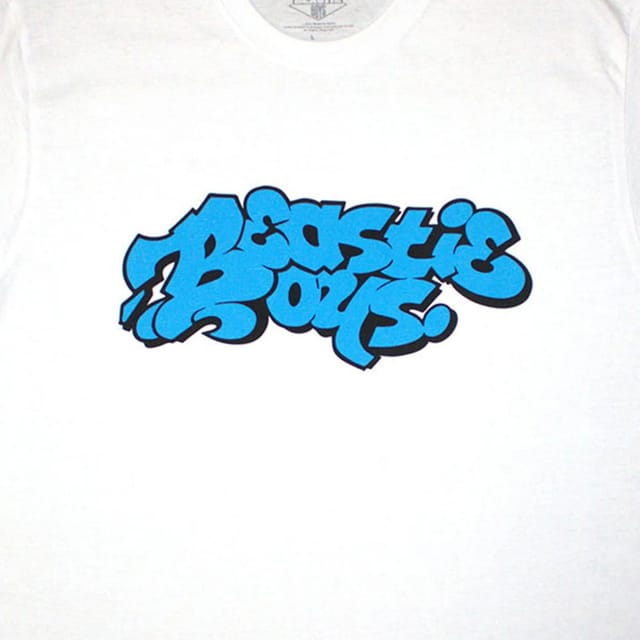Beastie Boys Beastie Boys Men's Graffiti Logo T-Shirt in White - 3