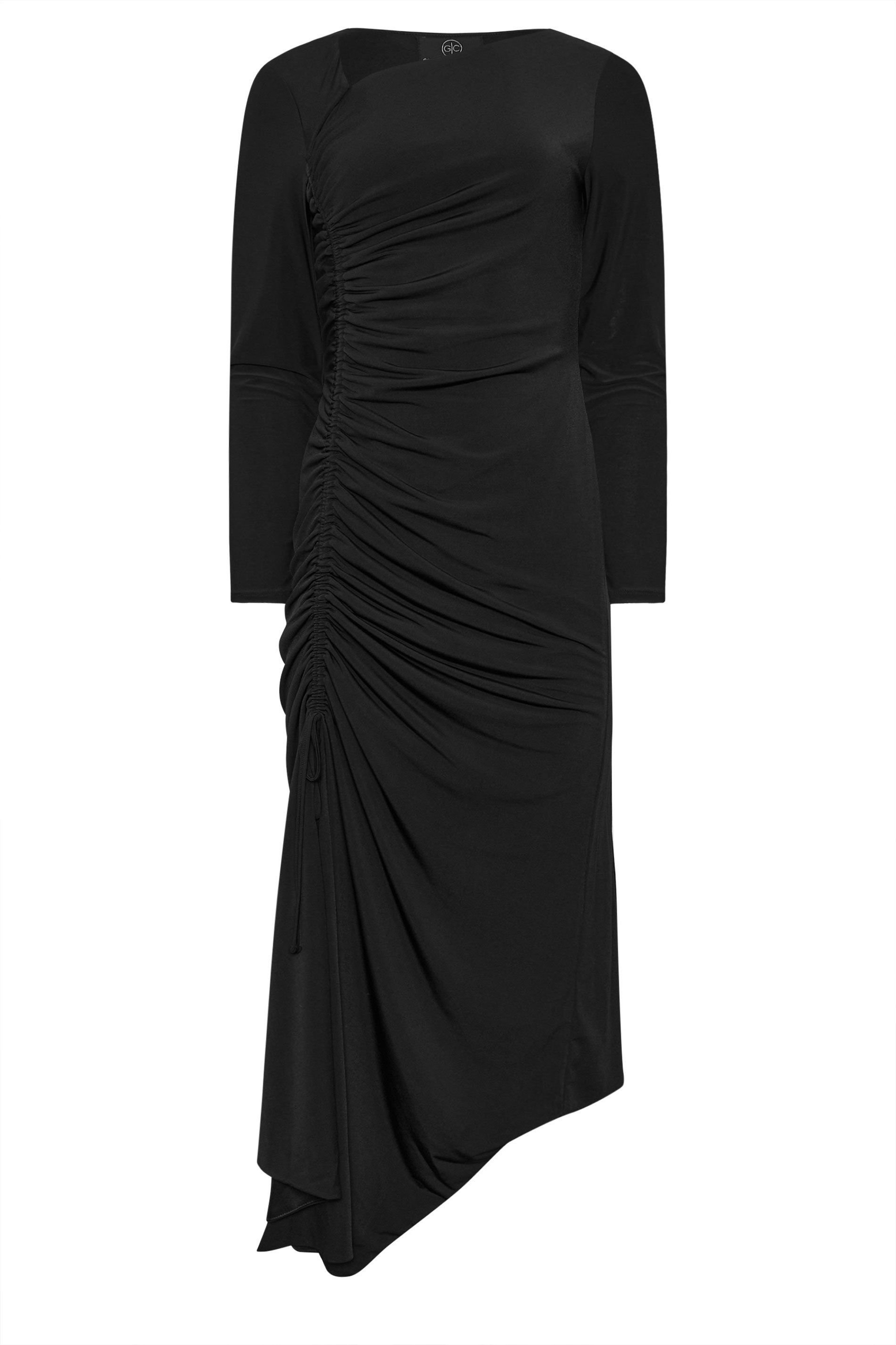 Star By Julien Macdonald Star by Julien Macdonald Women's Asymmetric Ruched Dress in Black - 2