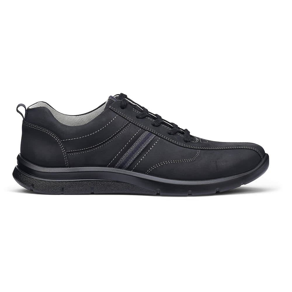 Hotter Hotter Men's 'Division' Trainers in Black