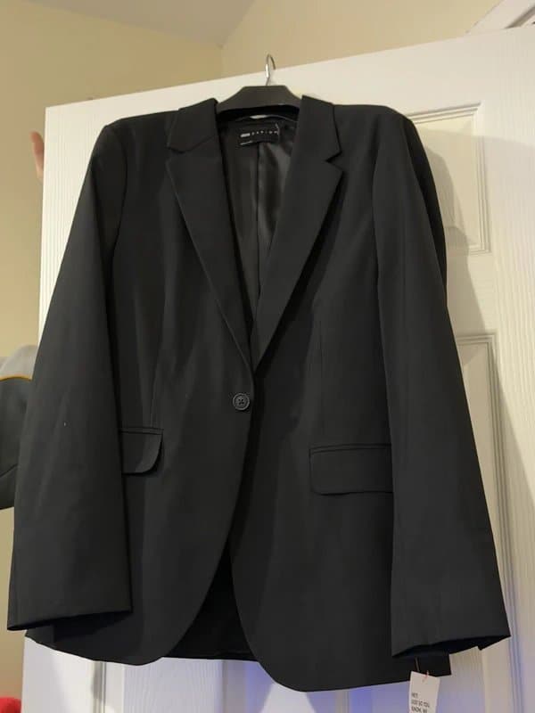 ASOS Design Asos Design Black Blazer Size 36 regular  Bnwt
