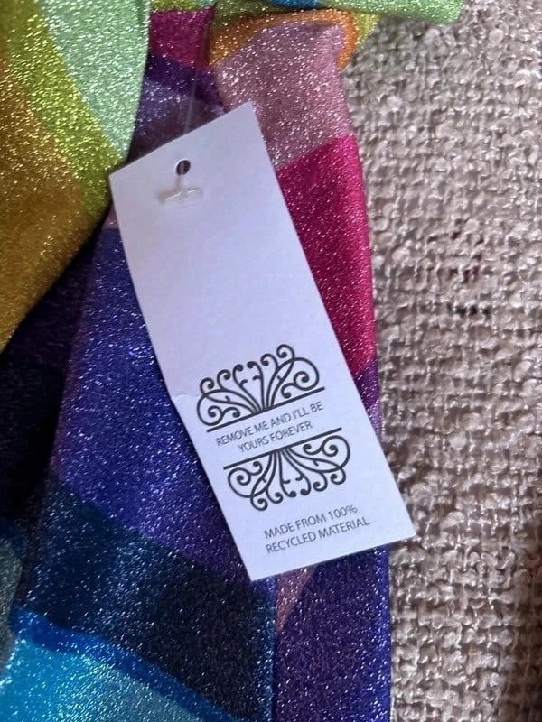 Never Fully Dressed Never Fully Dressed rainbow sparkly wrap dress - 1