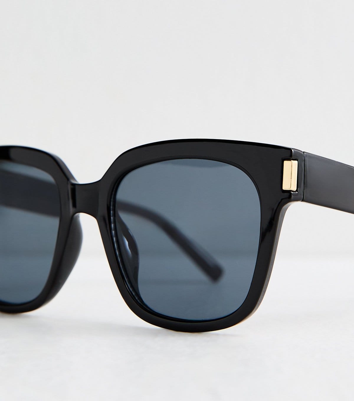 New Look Black D Frame Sunglasses New Look - 4