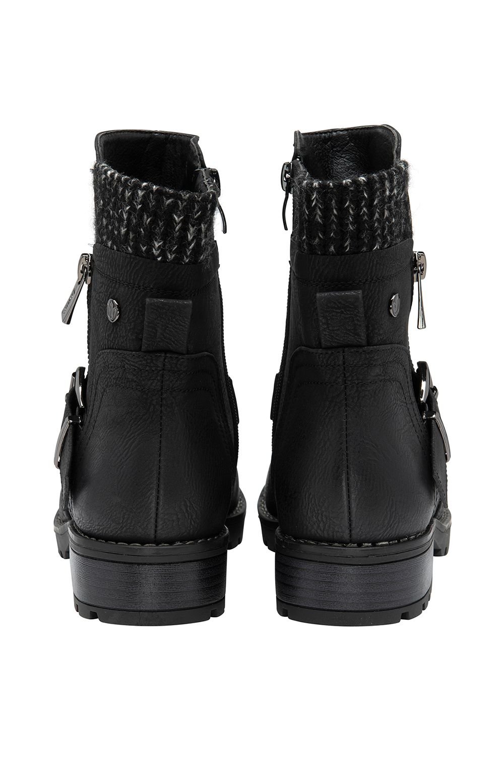 Lotus Lotus Women's 'Jemma' Zip-Up Ankle Boots in Black - 3
