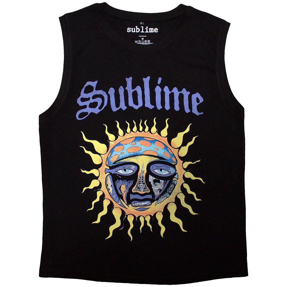 Sublime Sublime Men's Sun Logo Tank Top in Black - 2