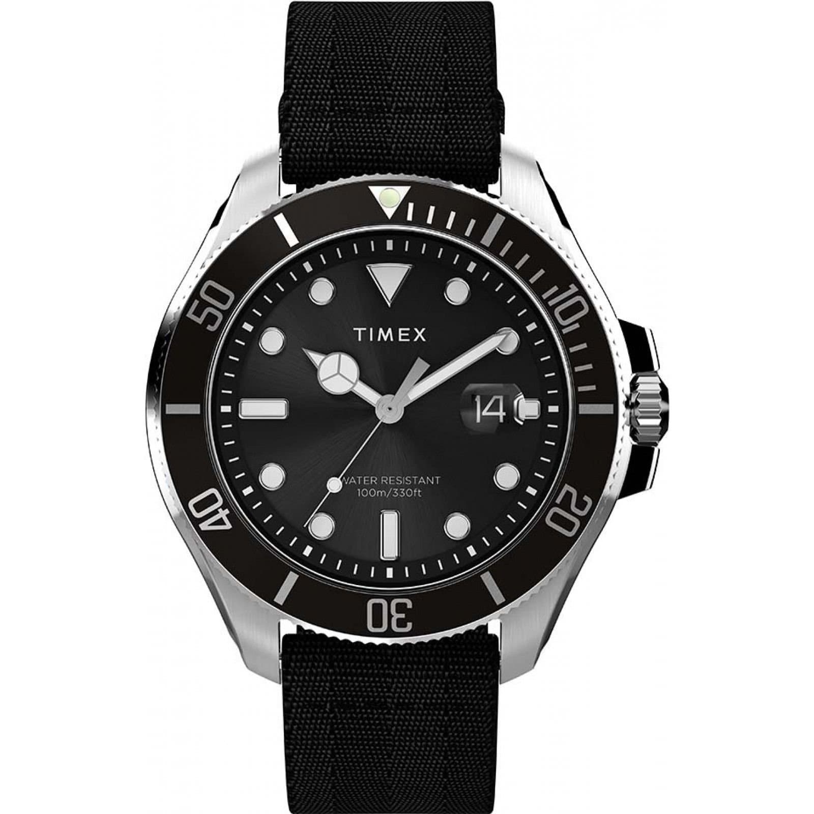 Timex Timex Men's TW2W62600 Diver 43mm Quartz Watch in Black