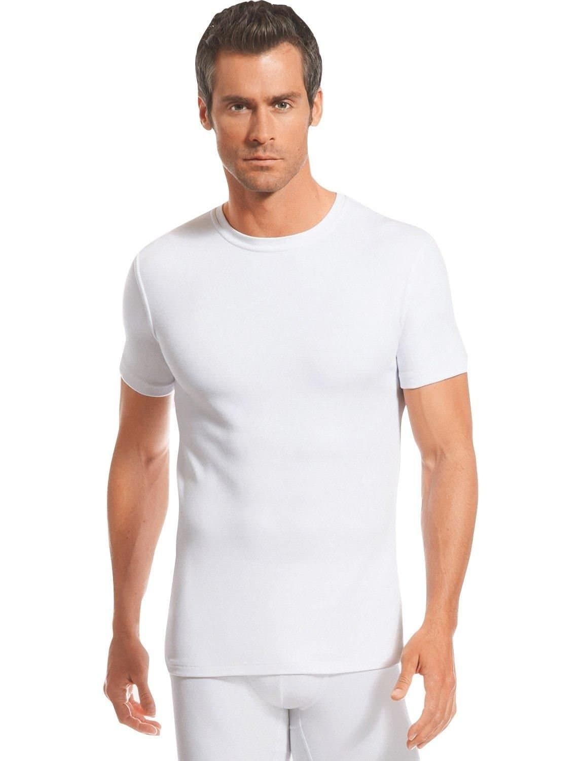 Jockey Jockey Men's Cotton 2 Pack T-Shirt Vest in White