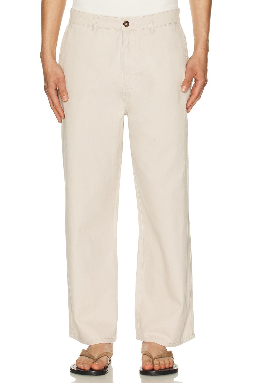 revolve Relaxed Herringbone Pant - 1