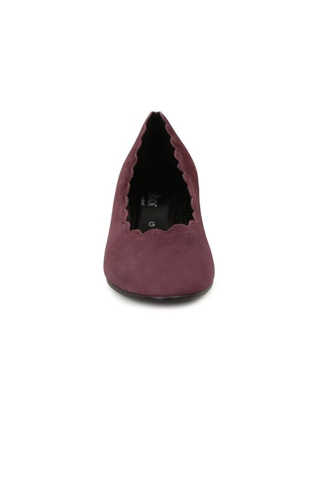 Gabor Gabor Women's 'Gigi' Court Shoes in Maroon - 3