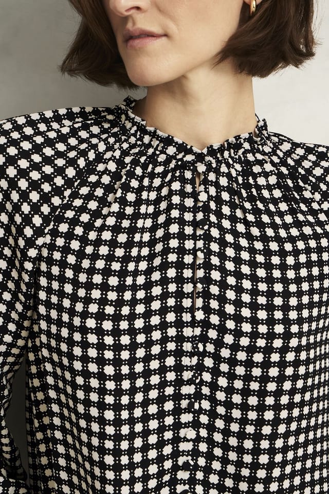 Hobbs London Hobbs London Women's Hewlett Top in Black - 3