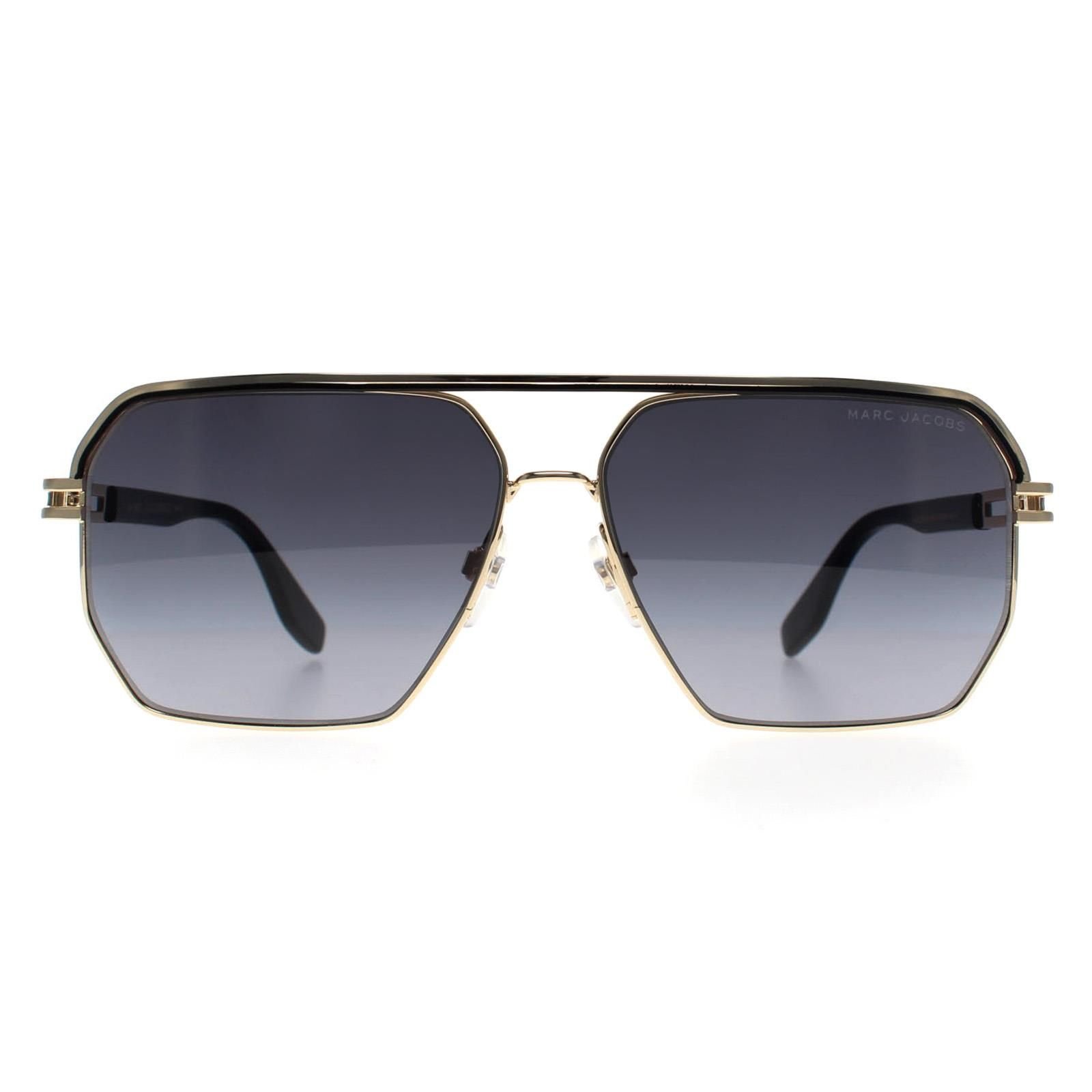Marc Jacobs Marc Jacobs Men's Aviator Gold Black Dark Grey Gradient MARC 584/S - 1