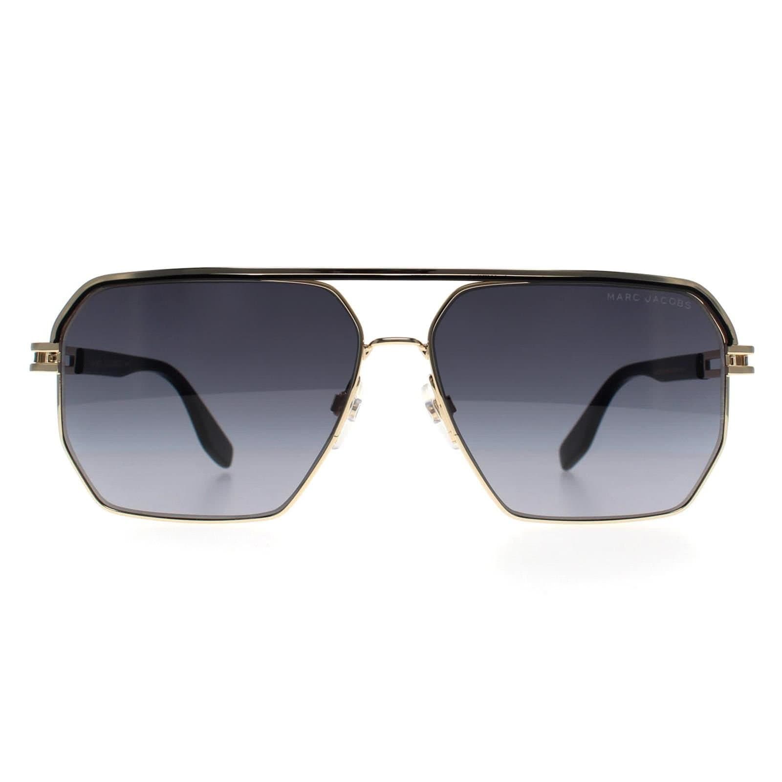 Marc Jacobs Marc Jacobs Men's Aviator Gold Black Dark Grey Gradient MARC 584/S