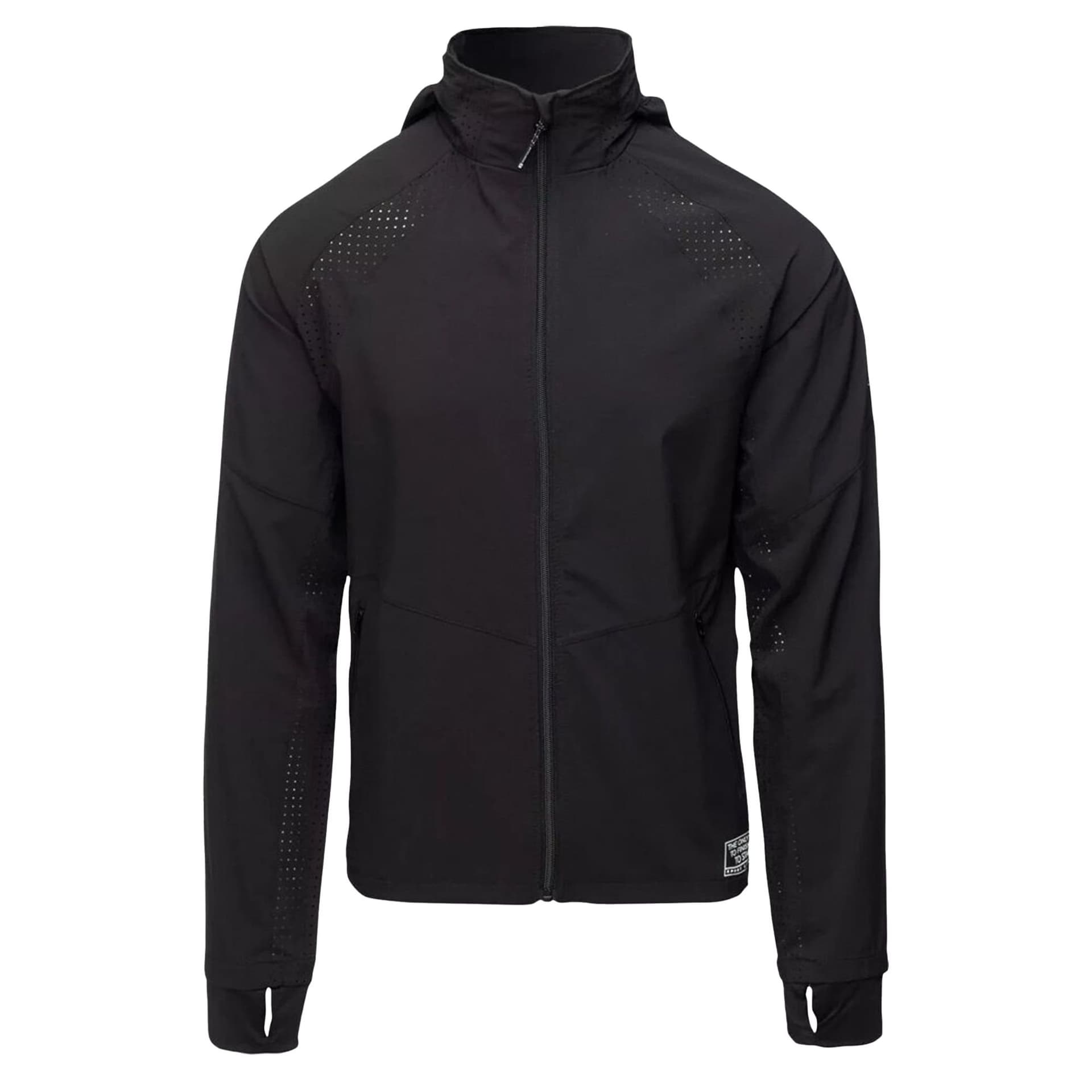 IQ IQ Men's Beniti Waterproof Jacket in Black