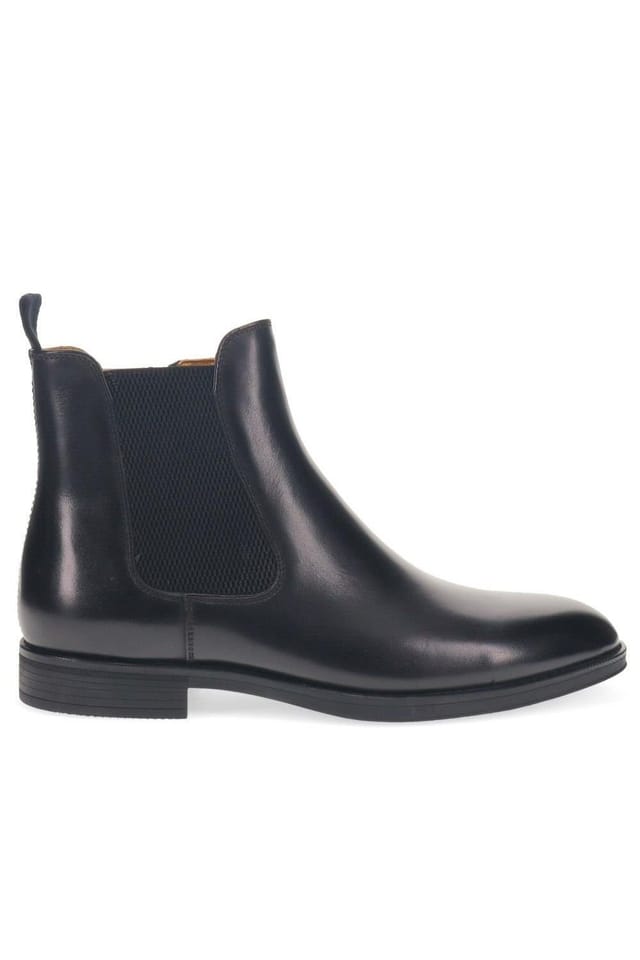 Jones Bootmaker Jones Bootmaker Men's Gibson Leather Chelsea Boots in Black - 2