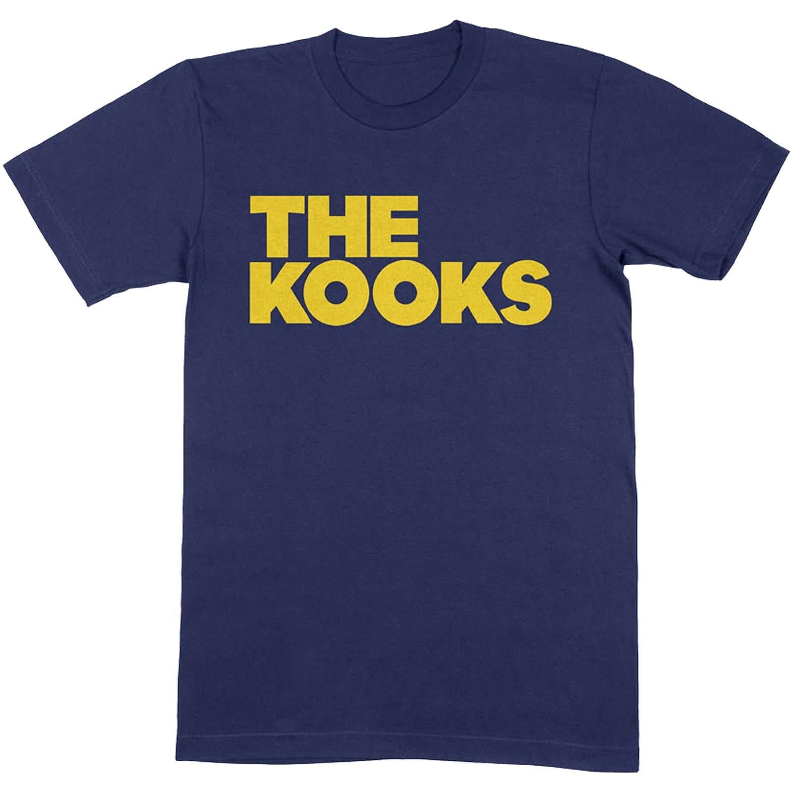The Kooks The Kooks Men's Logo Cotton T-Shirt in Navy