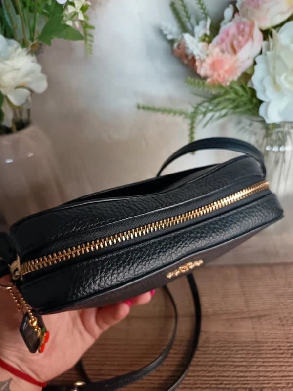 Coach Coach Black Mini Camera Crossbody Bag